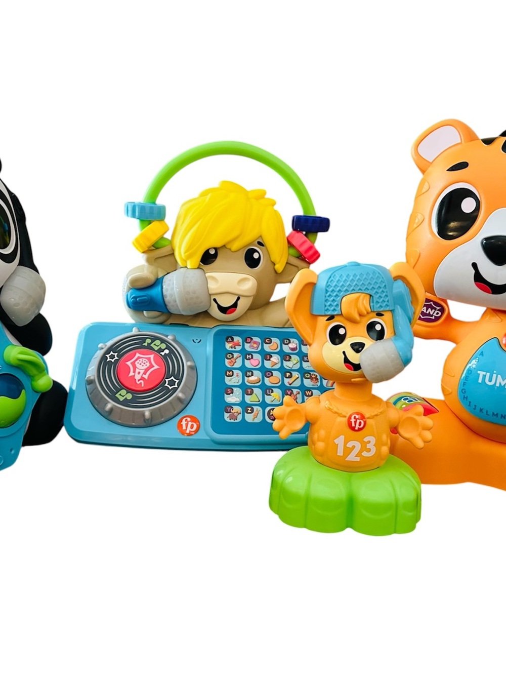Fisher-Price Link Squad Interactive Learning Toy-Tiger, Panda, Yak, Fox (4) - Picture 3 of 13